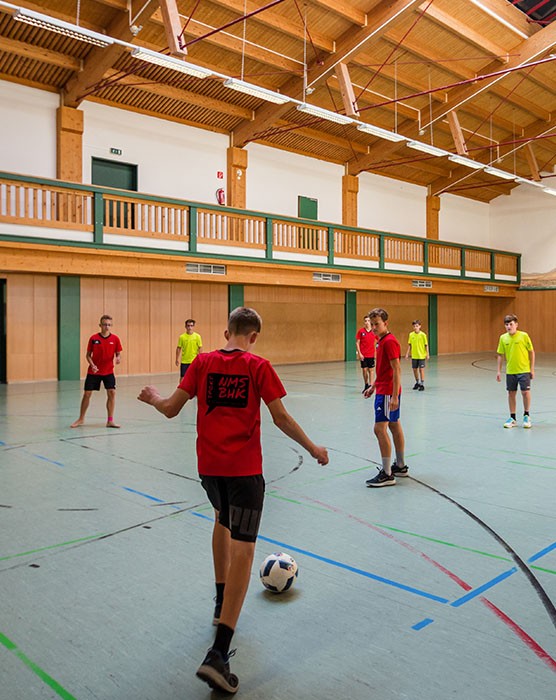 Indoor-Turnhalle